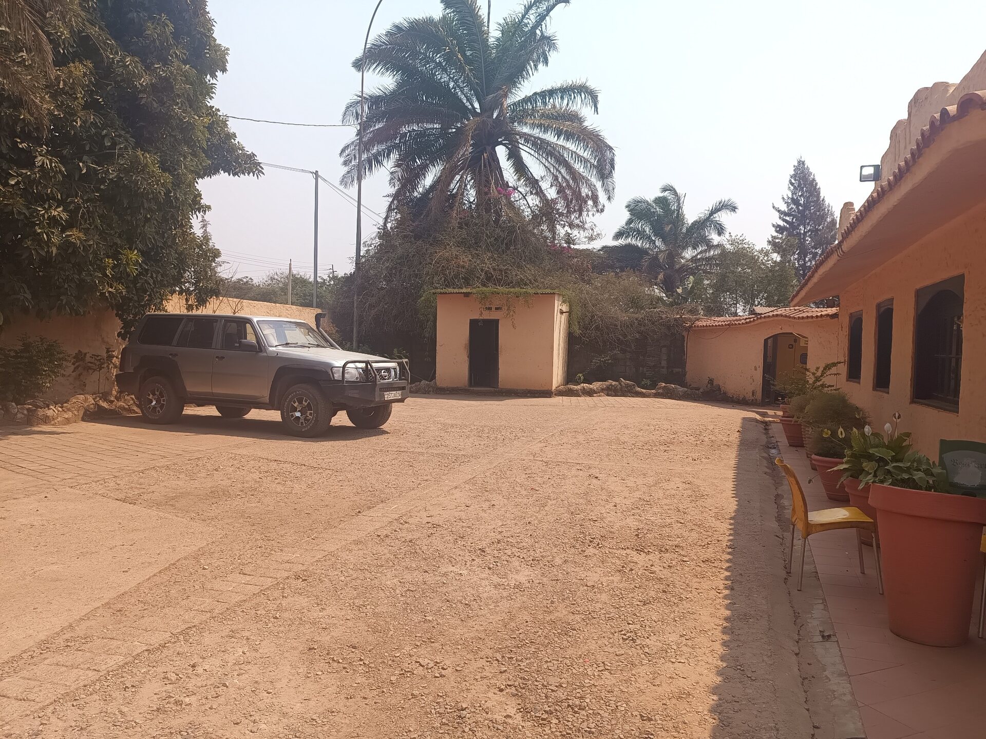 Cour et façade de Hacienda Resort